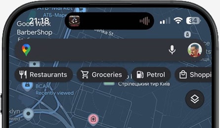Як люди шукають бізнес на картах Google
